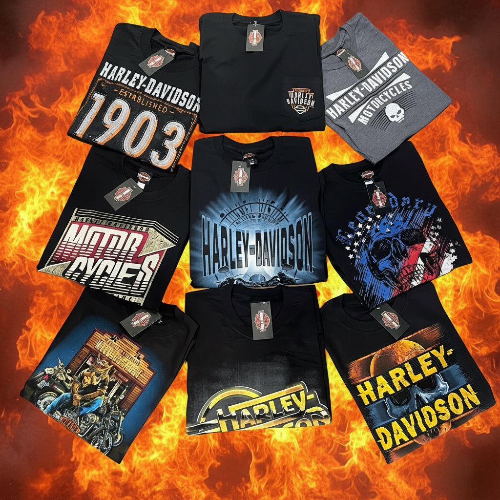 *NWT* HARLEY DAVIDSON T-SHIRTS BUNDLE