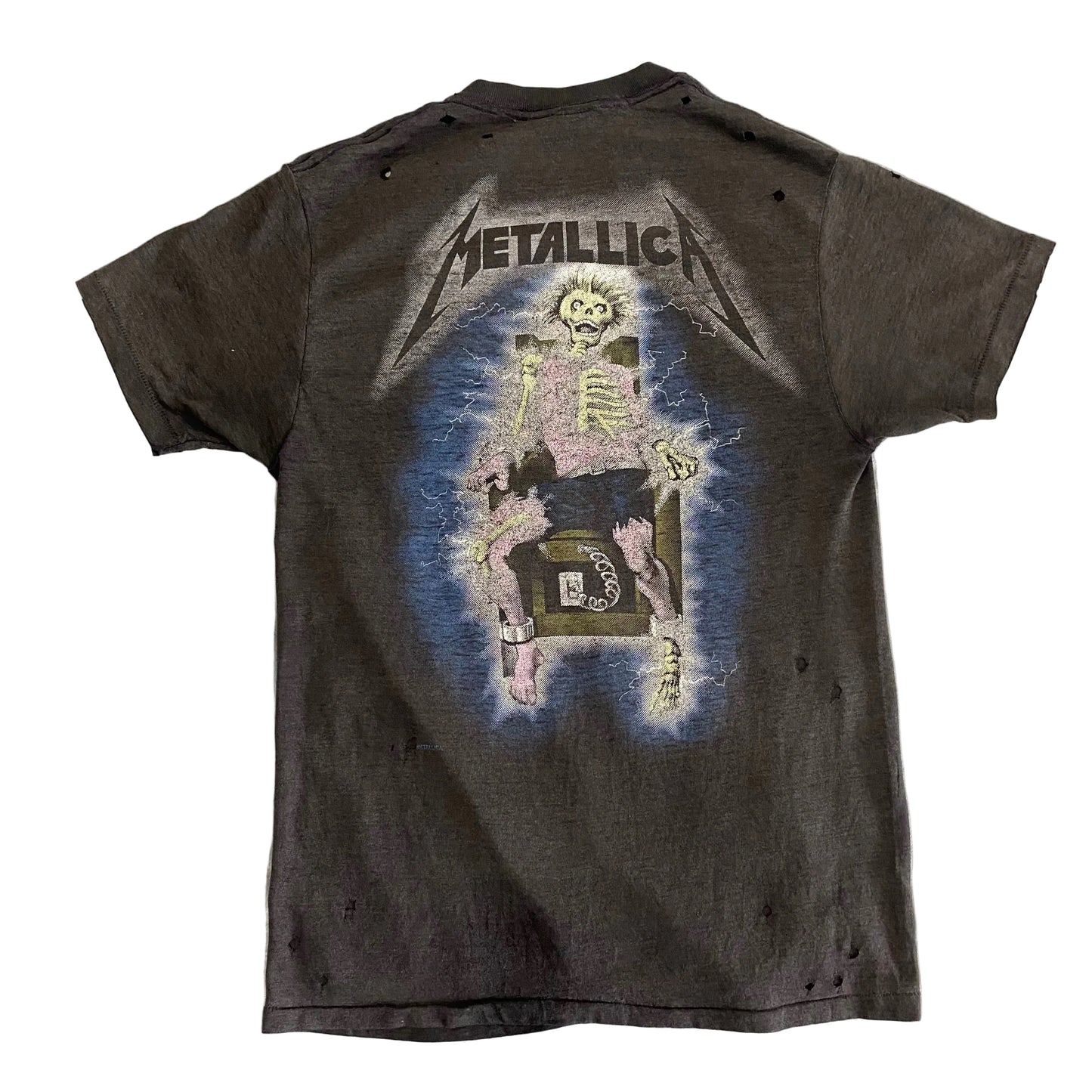 1987 VINTAGE ROYAL x METALLICA MUYA TEE SINGLE STICH SIZE XL
