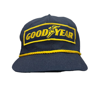 Vintage Goodyear #1 Racing Snapback Trucker Hat