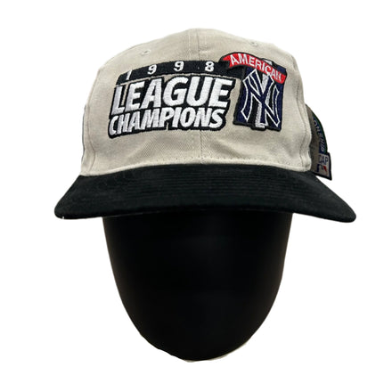 Vintage New York Yankees 1998 American League Champions New Era Snapback Hat New W/ Tag