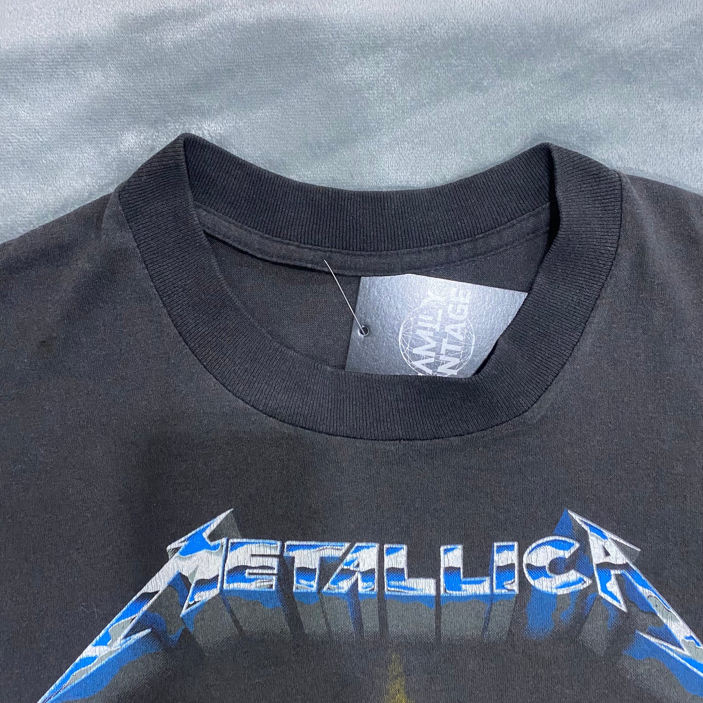 VINTAGE 1987 METALLICA "METAL UP YOUR ASS" T SHIRT NO TAG