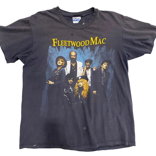VINTAGE 90'S FLEETWOOD MAC "BEHIND THE MASK" 1990 TOUR T SHIRT SIZE L