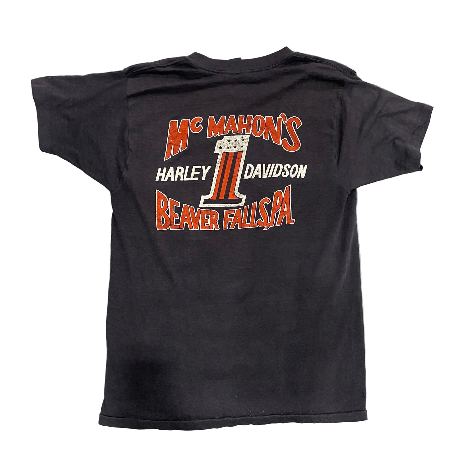 VINTAGE 80'S HARLEY DAVIDSON " A WAY OF LIFE " 3D EMBLEM SHIRT