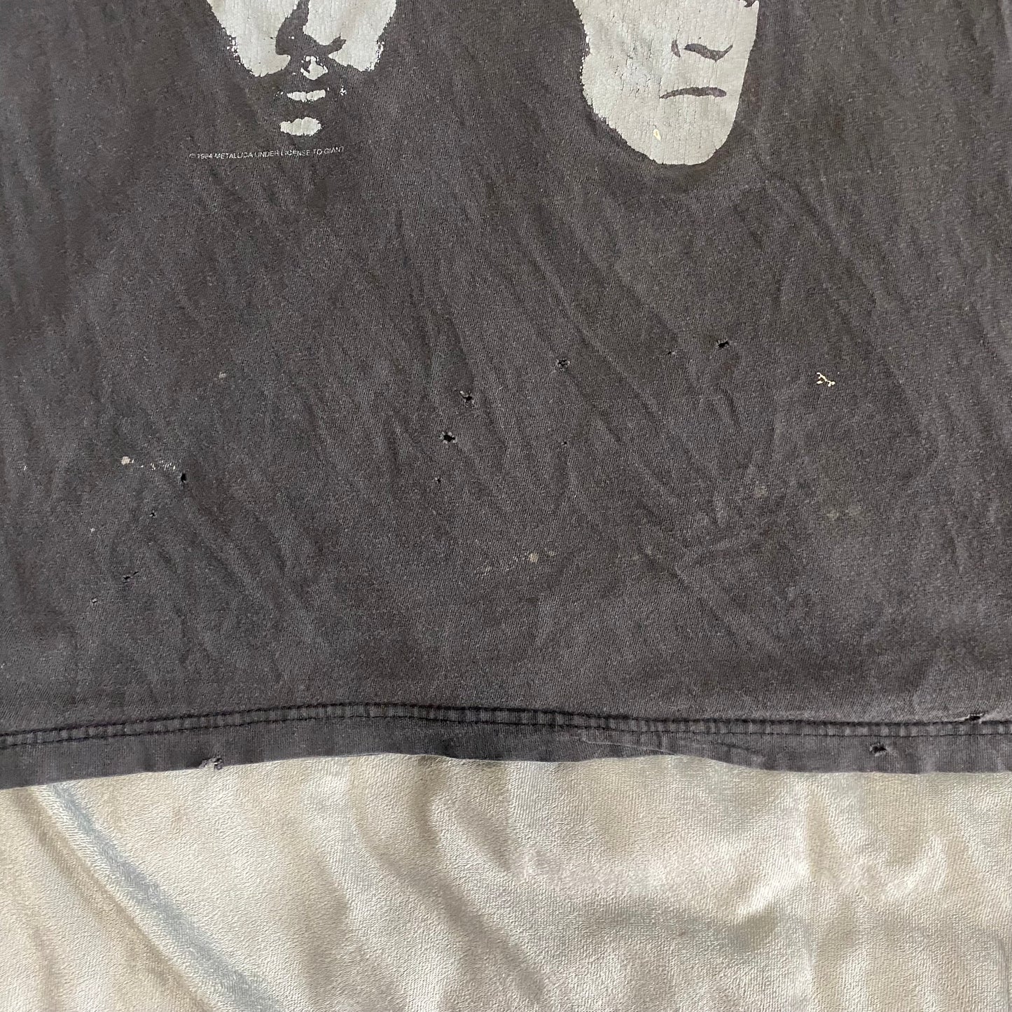 Metallica 1991 Black Album Tour Shirt Size XL