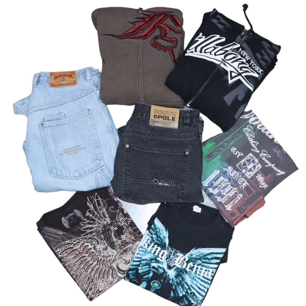 MENS Y2K BUNDLE 10 PC MIX