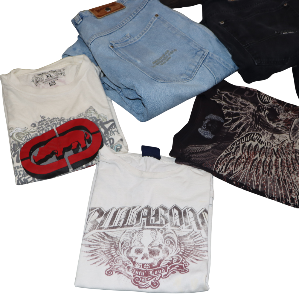 MENS Y2K BUNDLE 10 PC MIX